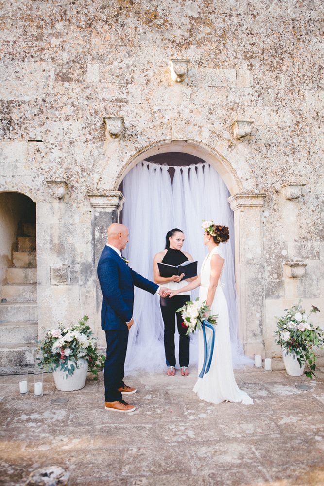 Symbolic wedding ceremony in Puglia - Destination wedding italy LeccEventi